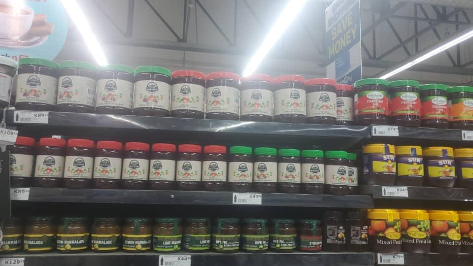 Jams on Retail Shelf